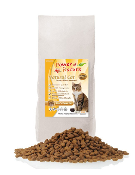 Power of Nature Natural Cat Fees Favorite - kurczak 7,5  kg