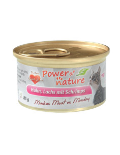 Power of Nature -  kurczak, łosoś i krewetki 85 g