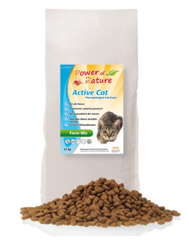 Active Natural Cat Farm Mix 12 kg