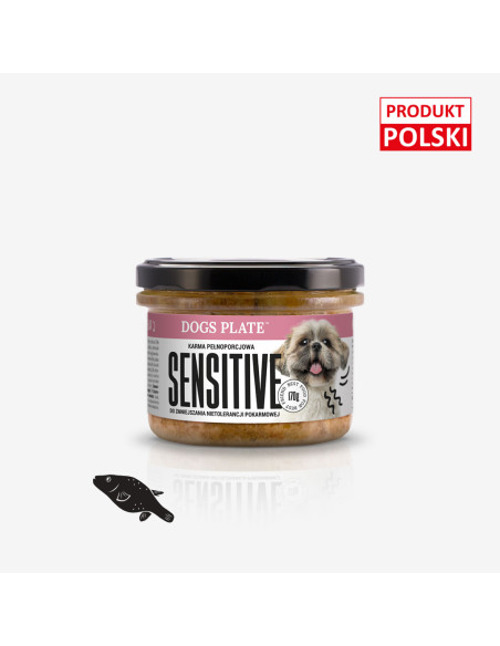Dogs Plate Sensitive - dorsz na trawienie 180g