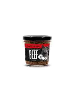 Cats Plate Beef - Wołowina, Indyk 100g