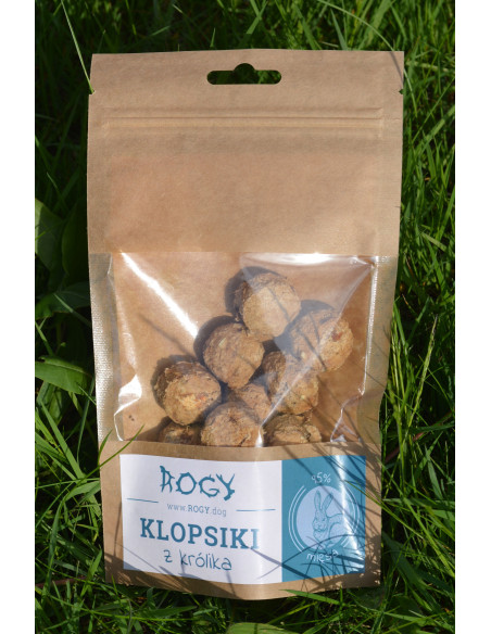 ROGY- przekąska klopsiki z królika 80 g