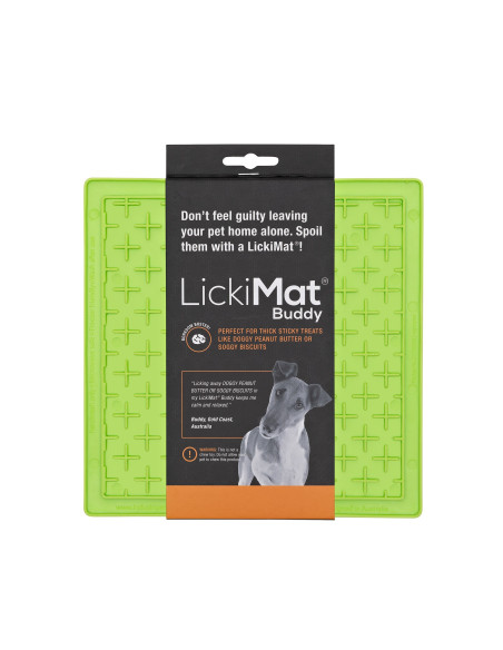 LickiMat Mata BUDDY miękka zielona