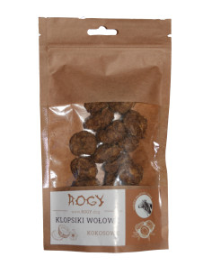 ROGY- przekąska klopsiki wołowo - kokosowe 80g