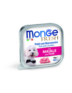 Monge DOG Fresh - Pasztet z wieprzowiną 100g