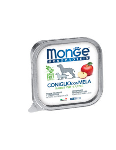 Monge DOG Fruit M - Królik z jabłkiem 150g
