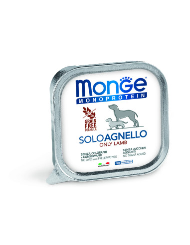 Monge DOG Solo - Jagnięcina 150g