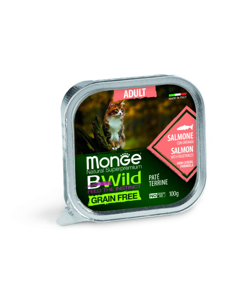 Monge Bwild Grain Free Adult - Łosoś 100g