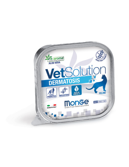 MONGE VETSOL CAT- DERMATOSIS 100G