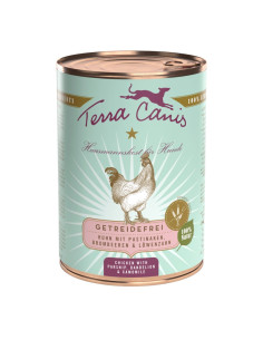 Terra Canis - Kurczak z pasternakiem, jeżyną i mniszkiem 400g