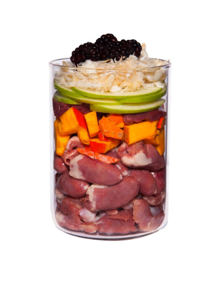 Terra Canis - Kurczak z pasternakiem, jeżyną i mniszkiem 400g