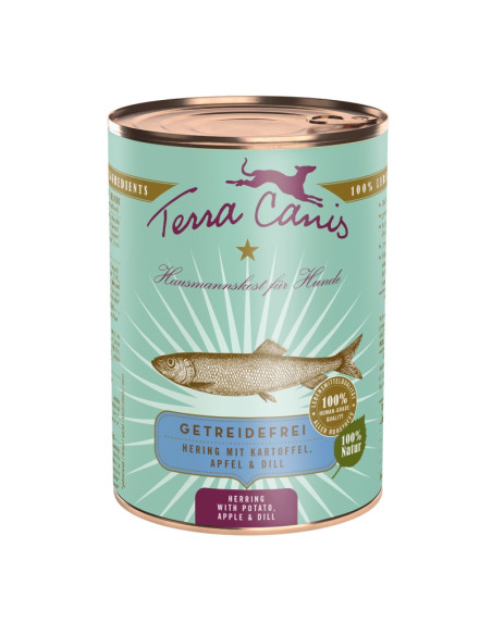 Terra Canis - Śledź z ziemniakami, jabłkiem i koperkiem 400g