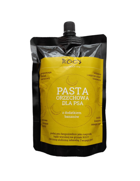 Pasta orzechowa z bananem