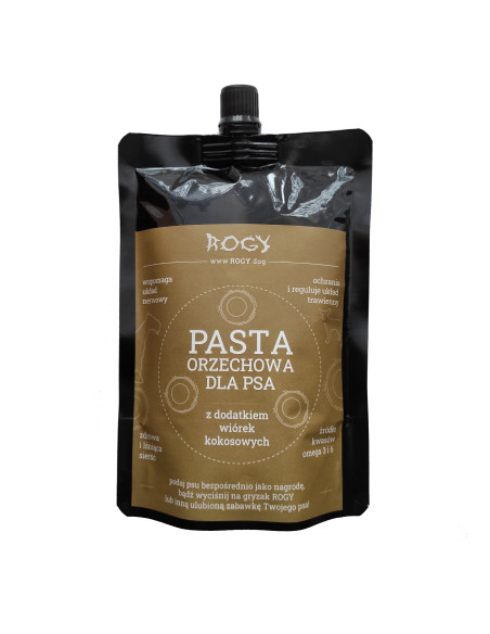 Pasta orzechowa z wiórkami kokosowymi