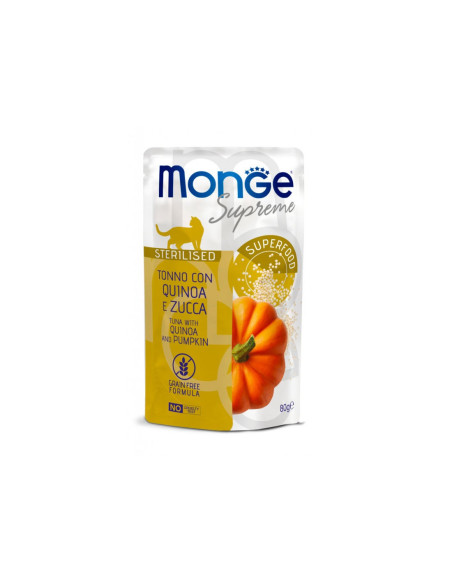 Monge Supreme Buste - Tuńczyk z komosą i dynią 80g