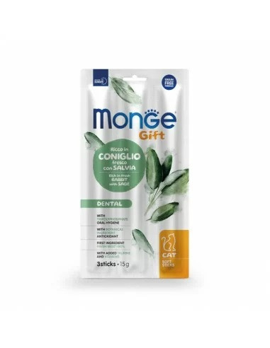 Monge Gift Sticks Dental Królik z szałwią 15g