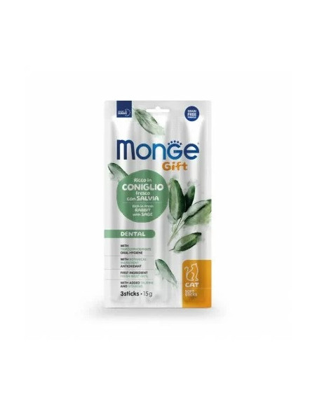 Monge Gift Sticks Dental Królik z szałwią 15g