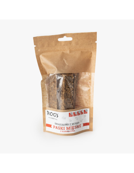 ROGY- Paski mięsne z karmazyna 70g