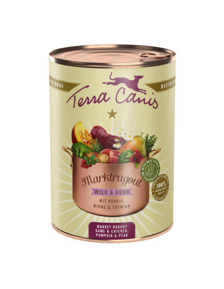 Terra Canis Chunks - Dziczyzna z kurczakiem z kawałkami mięsa 385g