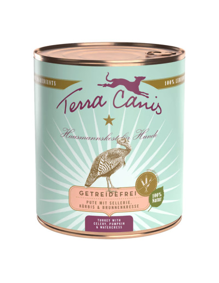 Terra Canis - Indyk z selerem, dynią i rukwią 800g