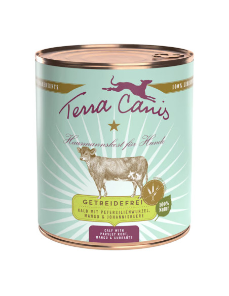 Terra Canis - Cielęcina z korzeniem pietruszki 800g