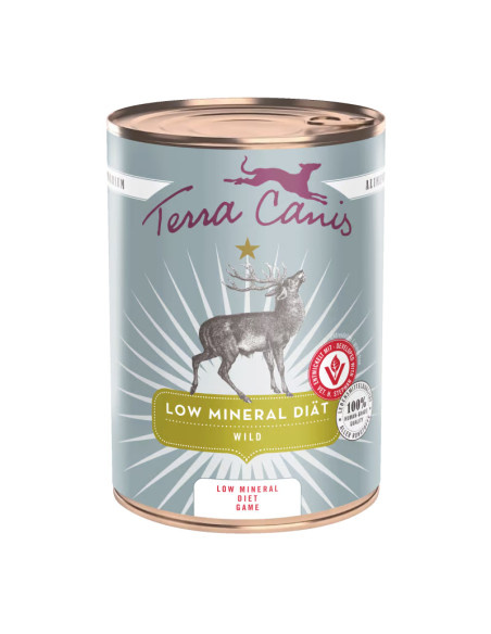 Terra Canis Low Mineral - Dziczyzna 400g dieta o niskiej zwartości minerałów