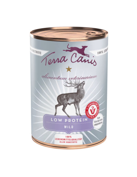 Karma proteinowa dla psa Terra Canis Low Protein - Dziczyzna 400g