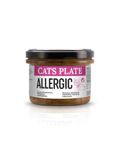 Cats Plate Vet Allergic -...