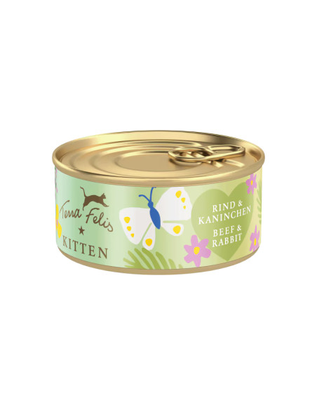 Terra Felis Kitten - Wołowina z królikiem 70g