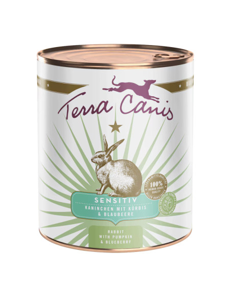 Terra Canis Sensitive - Królik z dynią i jagodami 800g