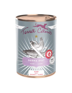 Terra Canis Derma Diet - Kurczak z łososiem 400g