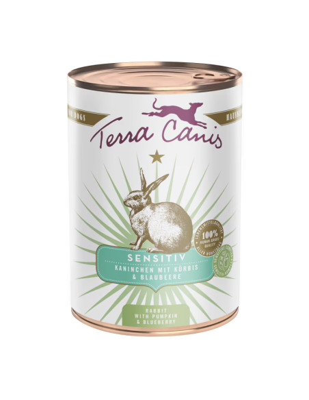Terra Canis Sensitive - Królik z dynią i jagodami 400g