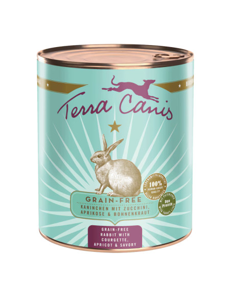 Terra Canis - Królik z cukinią, morelą i ogór 800g