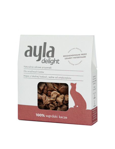 Ayla Cat Wątróbki kacze - Liofilizowane 28g